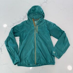 Topo Designs Global Ultralight Packable Jacket – Caribbean – Size Small
